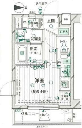 プレール・ドゥーク新宿御苑の物件間取画像